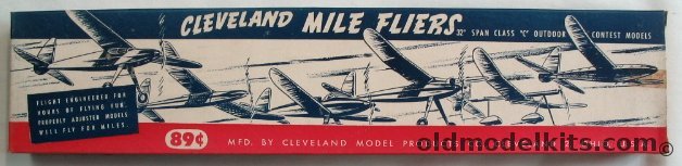 Cleveland Mile Fliers Austrian Chivalry - Tow Line or Catapult Glider Balsa Flying Model Airplane Kit, C-6 plastic model kit